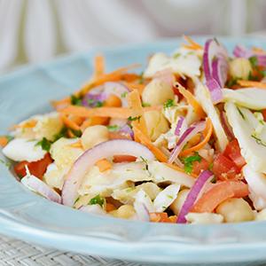 SALADA DE BACALHAU 