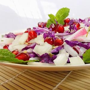 Salada de Hortelã com Kani