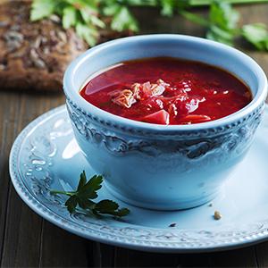 BORSCH - SOPA RUSSA DE BETERRABA