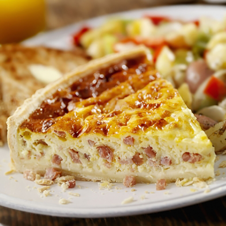 Quiche de Presunto