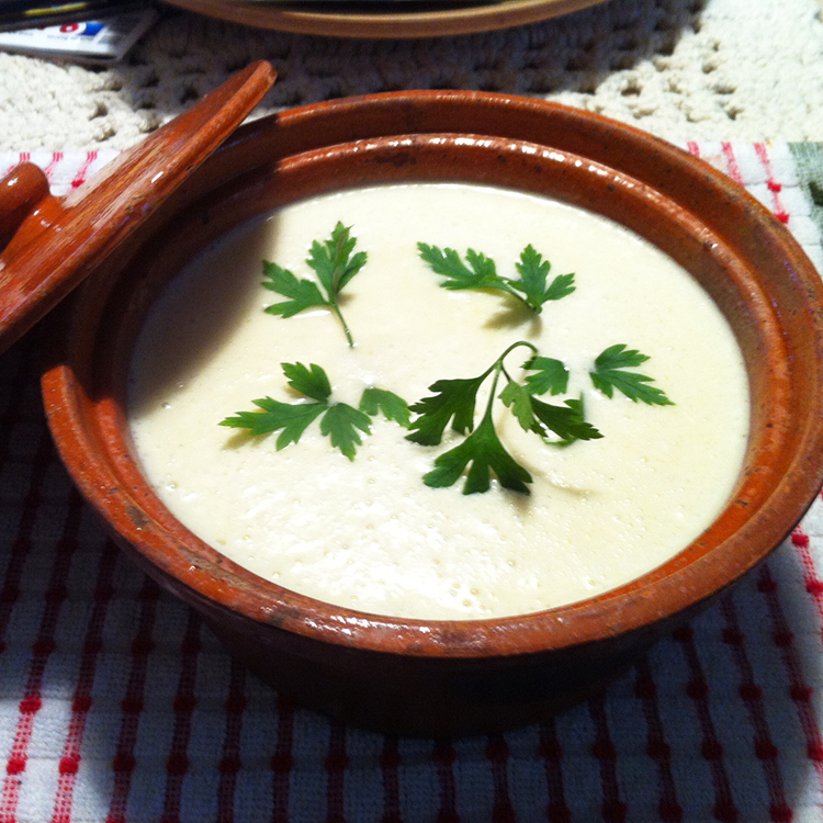 Sopa de Couve-flor cremosa