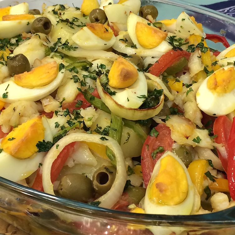 Bacalhau a portuguesa