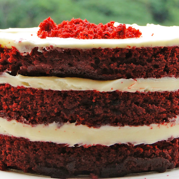 Massa para red velvet cake