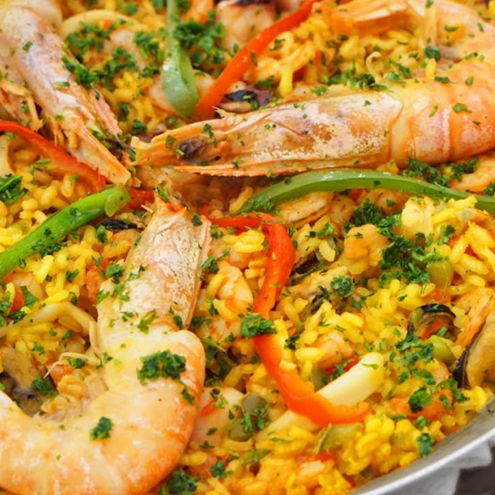 Paella de Frutos do Mar