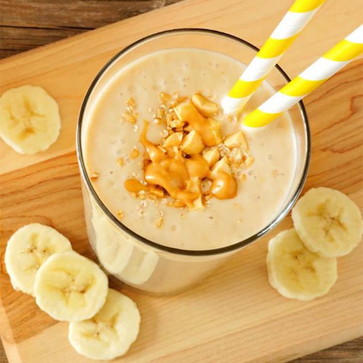 Smoothie de pasta de amendoim