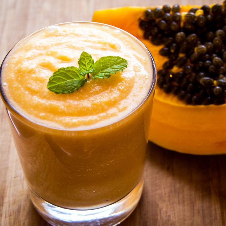 Smoothie de papaia