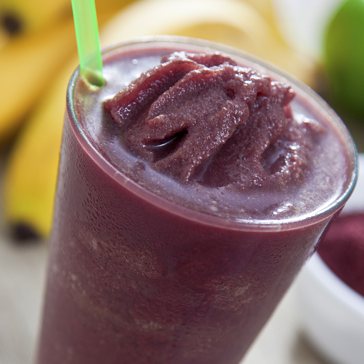 Vitamina de Açaí com Banana