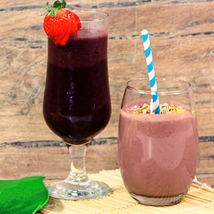 VITAMINA DE AÇAÍ E IOGURTE