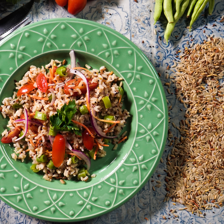 SALADA DE ARROZ 7 GRÃOS