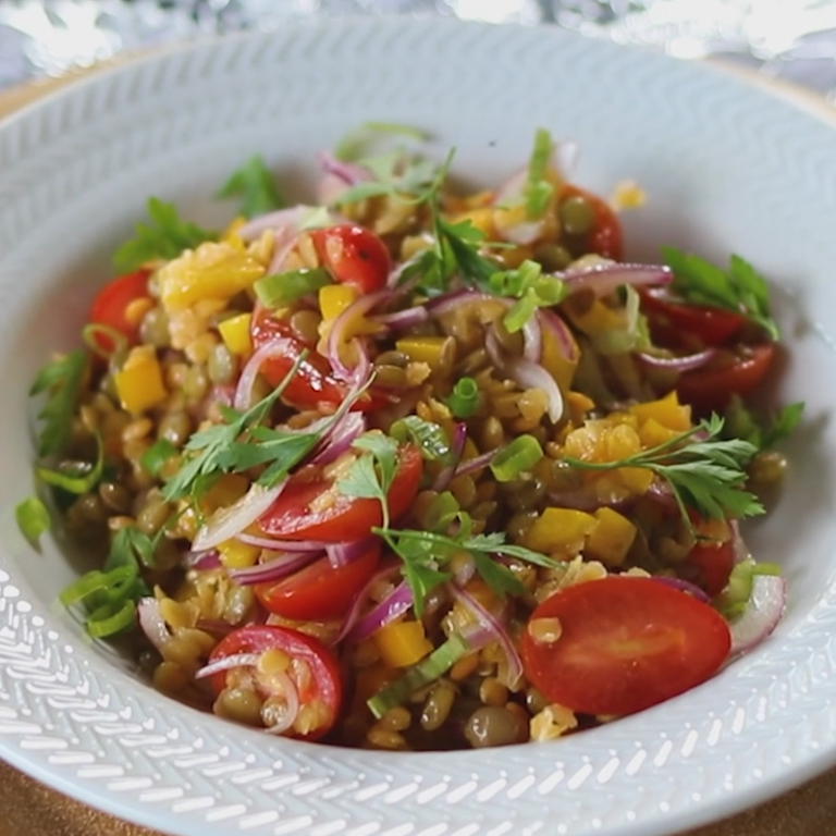 SALADA DE LENTILHA