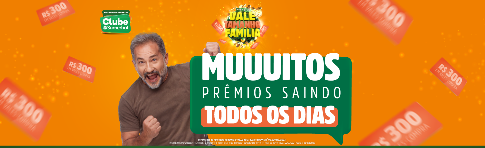 VALE TAMANHO FAMÍLIA