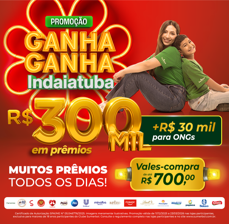 PROMOÇÃO GANHA GANHA INDAIATUBA