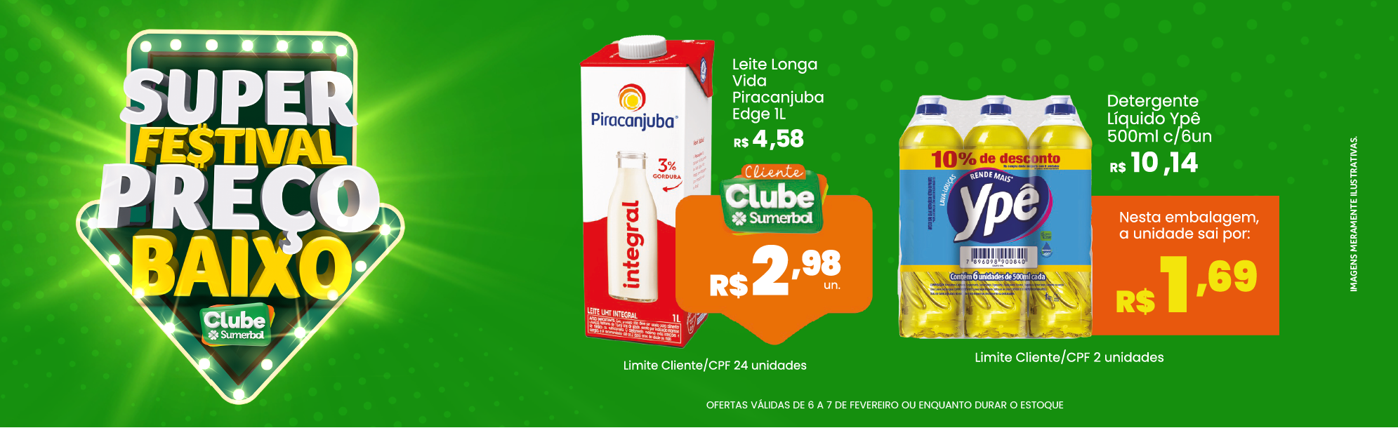 SUPER FESTIVAL DE PREÇO BAIXO