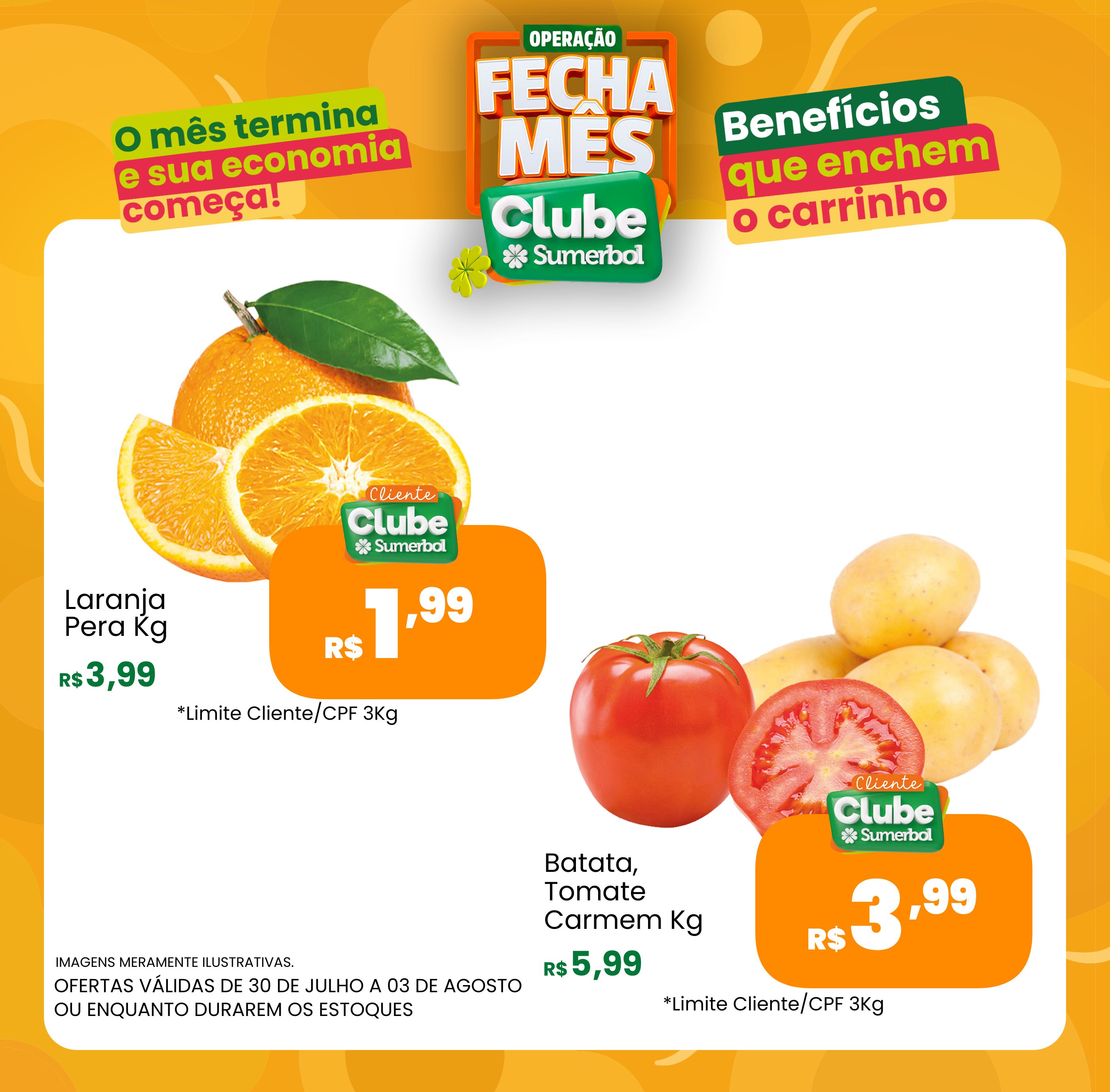 SEMANAL OPERAÇÃO FECHA MÊS