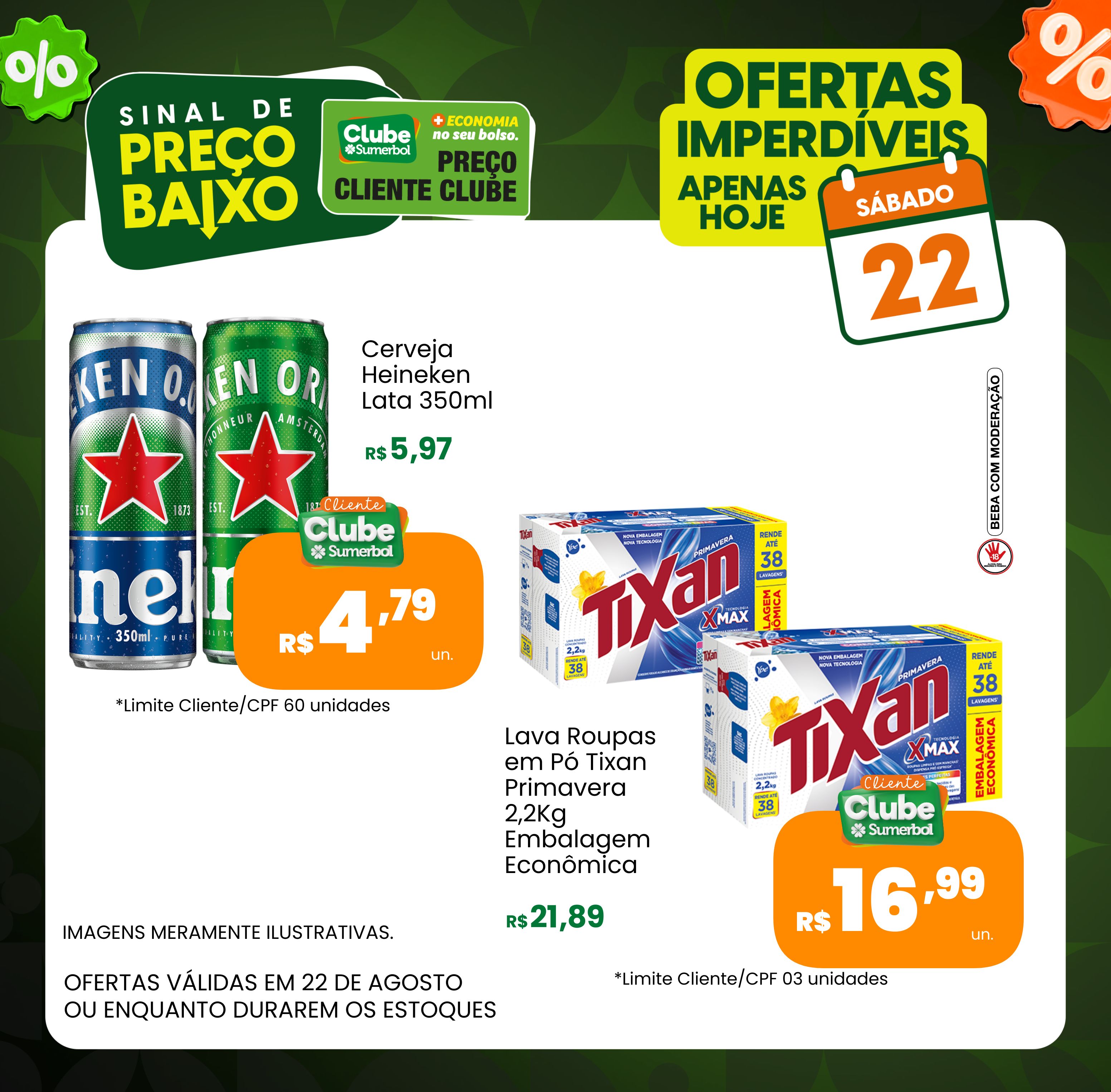 SINAL DE PREÇO BAIXO